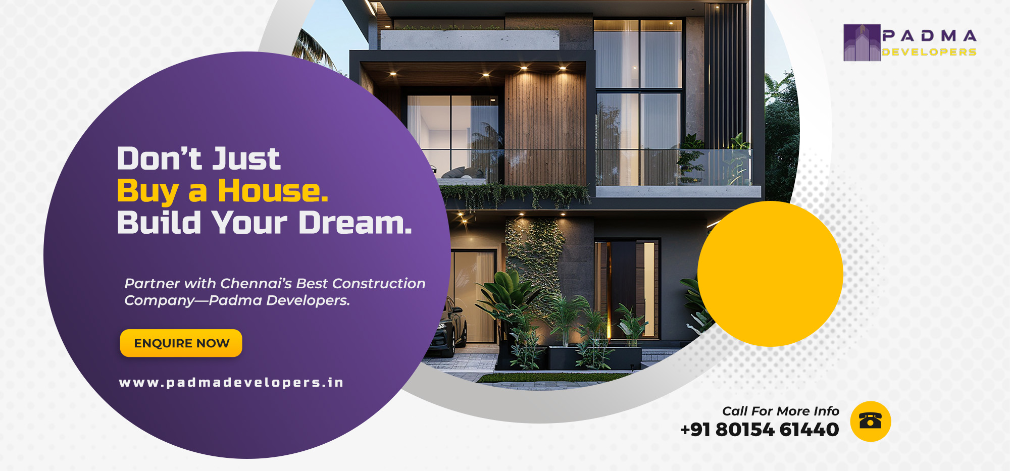 Turning Blueprint Dreams into Reality: Customized Home Construction with Padma Developers
