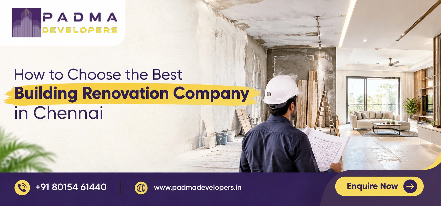 How to Choose the Best Building Renovation Company in Chennai