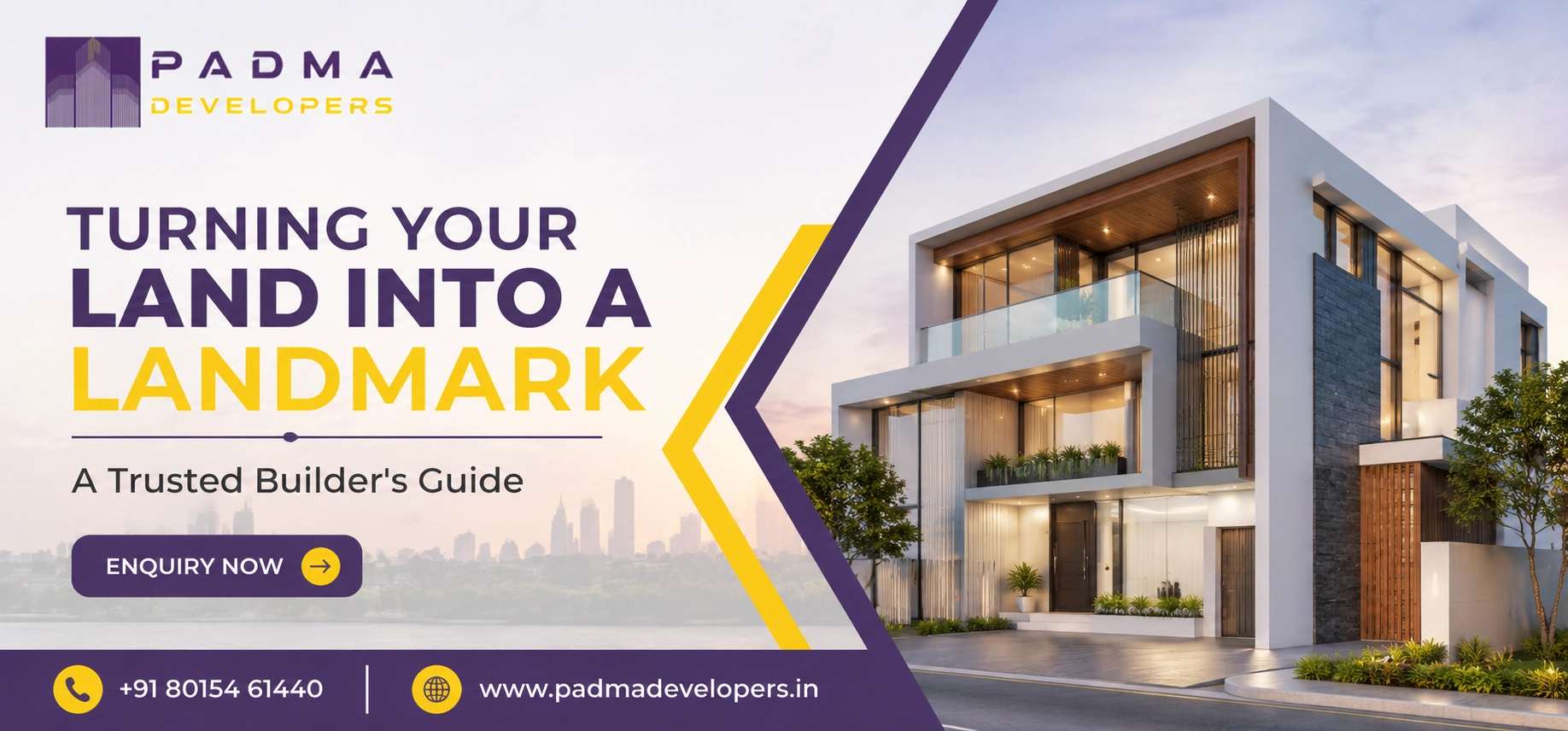 Turning Your Land Into a Landmark: What to Expect From a Trusted Builder